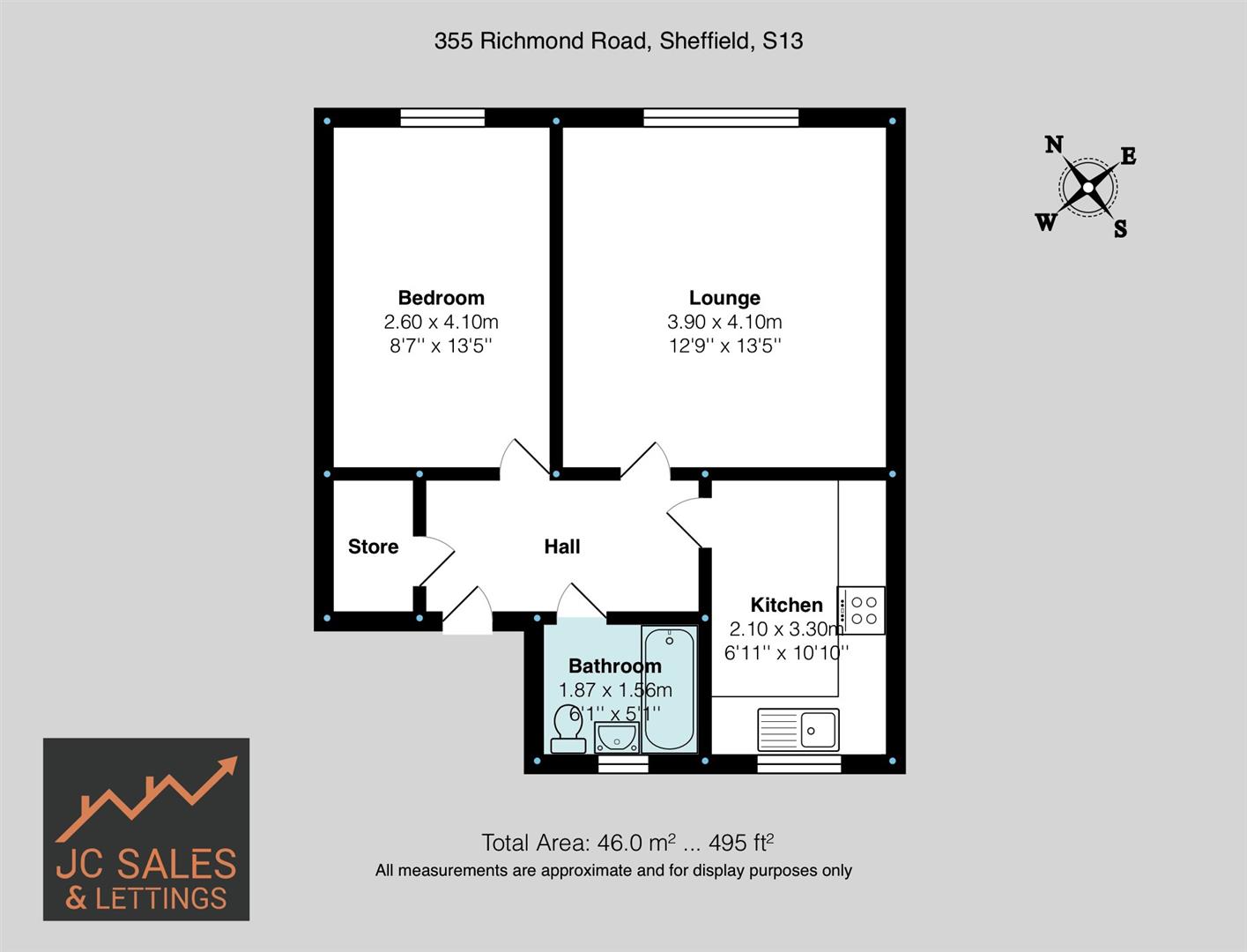 Richmond Road, Richmond, Sheffield Floorplan